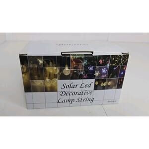 Bonlanski SOLAR lights Lamp String 20 Ft